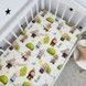 Детская простыня на резинке для матраса 120х60 см Oh My Kids "Лабубу"