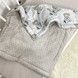 Конверт с утеплителем на выписку Oh My Kids &laquo;Мишки&raquo; сезон осень-зима-весна, серый