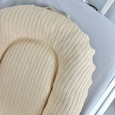 Кокон для новонародженого Soft OMK &laquo;Beige&raquo; + непромокаючий чохол на матрас