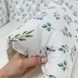 Бортики тонкие стеганные в кроватку 120х60 см на 3 стороны Oh My Kids "Cute Rabbits" сатин