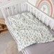 Дитячий конверт на виписку з тонким утеплювачем Oh My Kids "Mint Bunnies" мʼятний