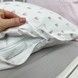 Комплект сатинових наволочок 40х60 см Oh My Kids "Сердечки"