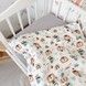 Дитячий всесезонний онверт на виписку Oh My Kids &laquo;Левенята&raquo; мʼятний піке