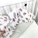 Простынь на резинке 120х60 см для девочки Oh My Kids "Леденцы"