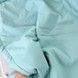 Хлопковый конверт-одеяло на выписку весна-лето-осень Oh My Kids "Львы" бирюзовый