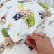 Дитяча натуральна наволочка 40х60 см Oh My Kids "Лабубу"
