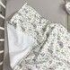 Большая непромокаемая пеленка 95х75 см Oh My Kids "Зайчики" серый