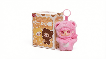Коллекционная мягкая игрушка с кольцом 10/10 TOYS &laquo;YOOKI. СЛАДКИЕ МИШКИ&raquo; (Take a Bite of the Bear V4)