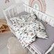 Дитячий плед-ковдра з плюшем і зйомним утеплювачем Oh My Kids &laquo;Зоопарк&raquo; коричневий