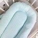 Кокон для новонародженого Soft OMK &laquo;Mint&raquo; + непромокаючий чохол на матрас