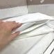 Постельный комплект в детскую кроватку 120х60 см Oh My Kids "Перья" сатин