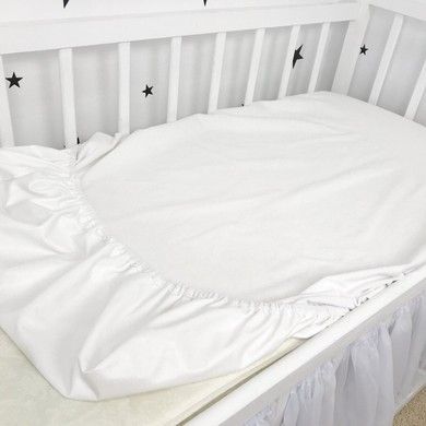 Водонепроницаемая простыня на резинке Oh My Kids 120х60 см