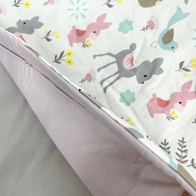 Детский плед из сатина Oh My Kids "Forest Animals"