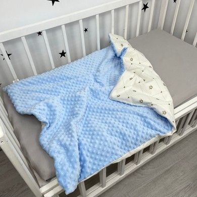 Плед всесезонный для новорожденного Oh My Kids 100х80 см &laquo;Короны&raquo;