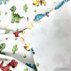 Дитяча водонепроникна пелюшка Oh My Kids "Динозаврики" 95х75 см
