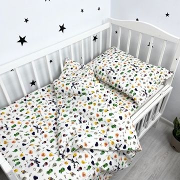 Дитяча постільна білизна для ліжка 120х60 см Oh My Kids &laquo;Майкрафт&raquo; 100% бавовна