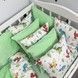 Набір у дитяче ліжечко 120х60 см Oh My Kids "Dino"