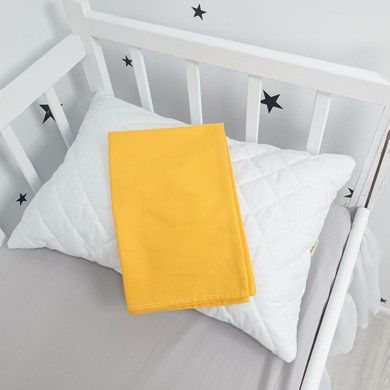 Наволочка 40х60 см Oh My Kids 100% хлопок желто-оранжевый